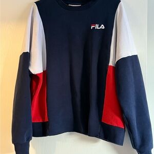Vintage Fila Colorblock Sweatshirt